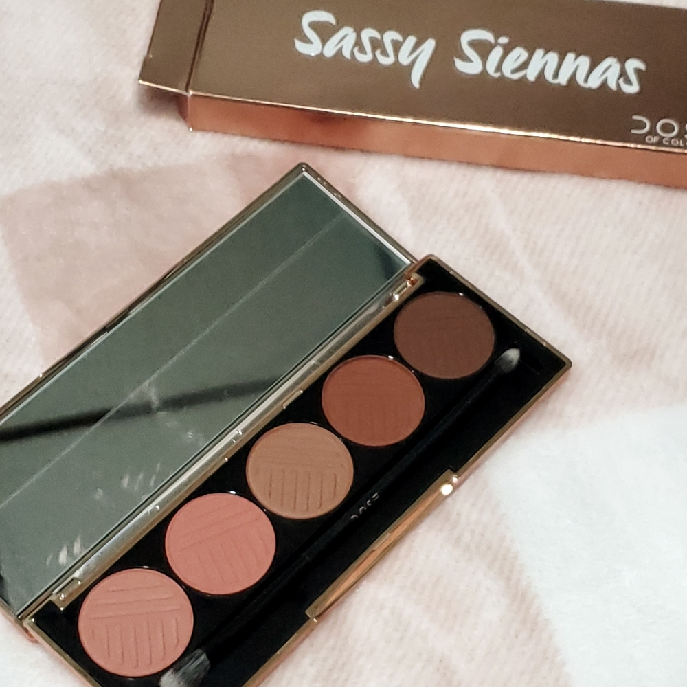 DOS Of Colors: Sassy Siennas palette